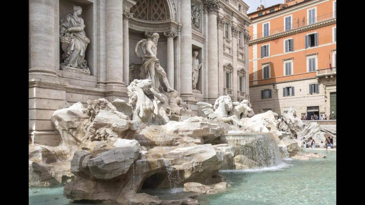 Trevinestrome - Exclusive Trevi Fountain View Apartment Exteriér fotografie